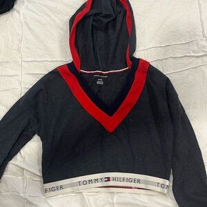 Women’s crop top Tommy Hillfiger sweatshirt